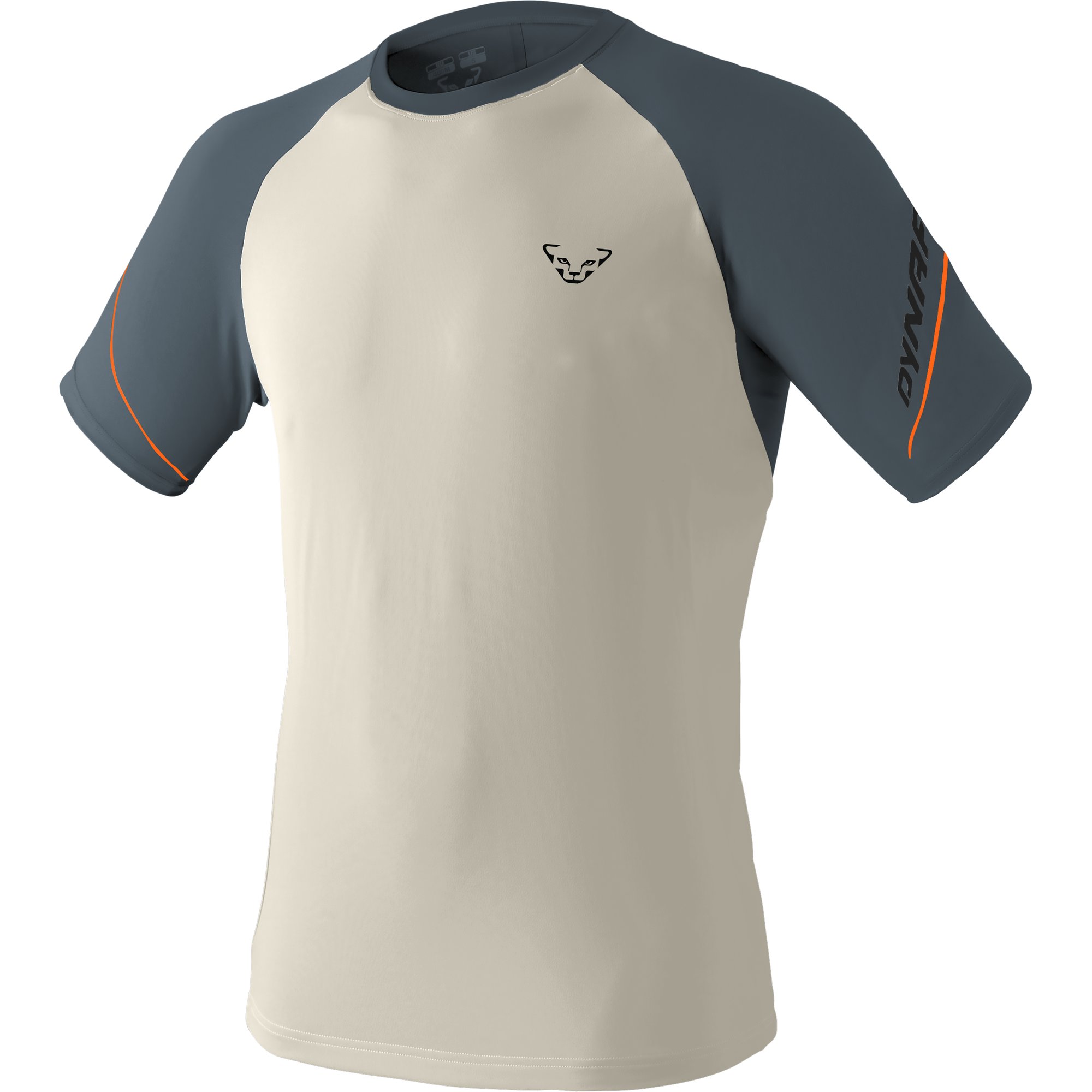 Triko Dynafit Alpine Pro overcast/cinder Barva: krémová / černá, Velikost: L