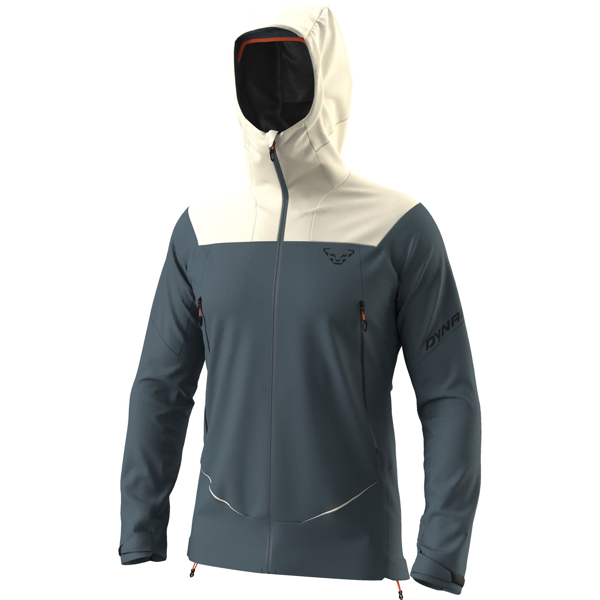 Bunda Dynafit Ridge GTX overcast/cinder Barva: krémová / černá, Velikost: L