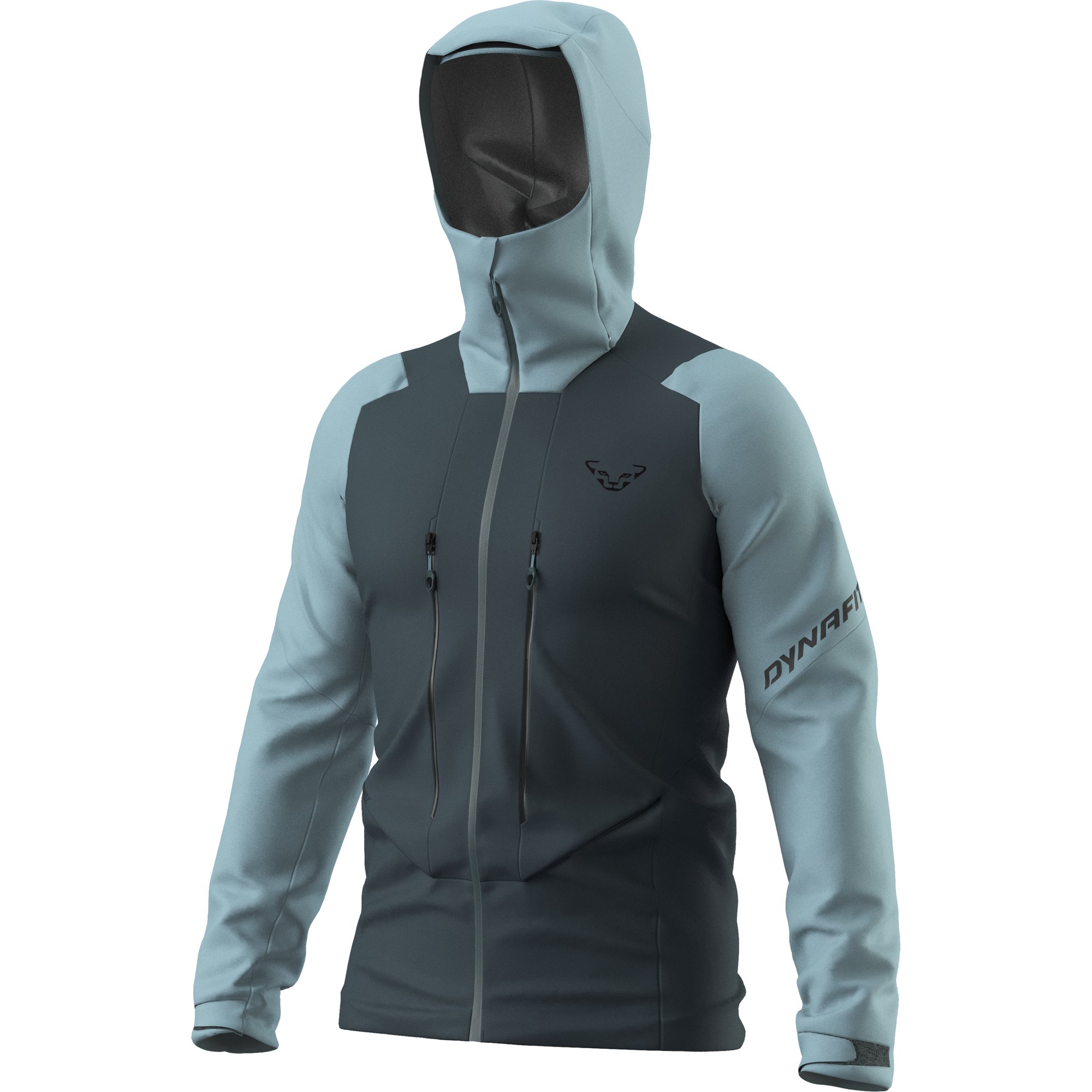 Bunda Dynafit Blacklight 3L smoke blue/cinder Barva: modrá / černá, Velikost: L