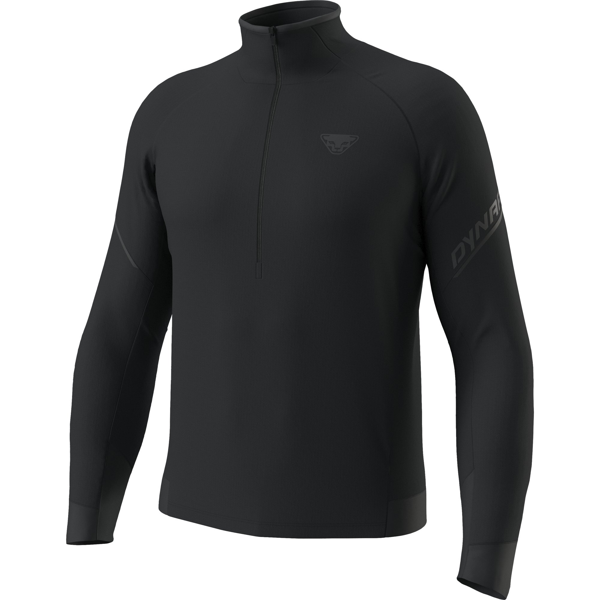 Mikina Dynafit Alpine Longsleeve 1/2 Zip black out Barva: černá, Velikost: L
