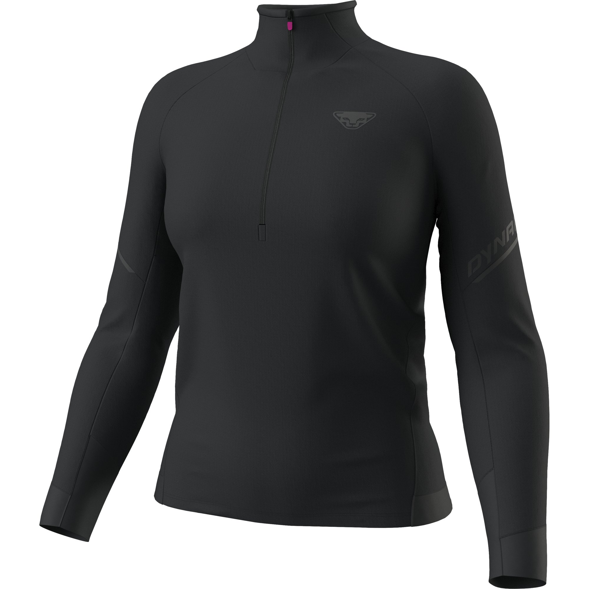Mikina Dynafit Alpine Longsleeve 1/2 Zip W black out Barva: černá, Velikost: M