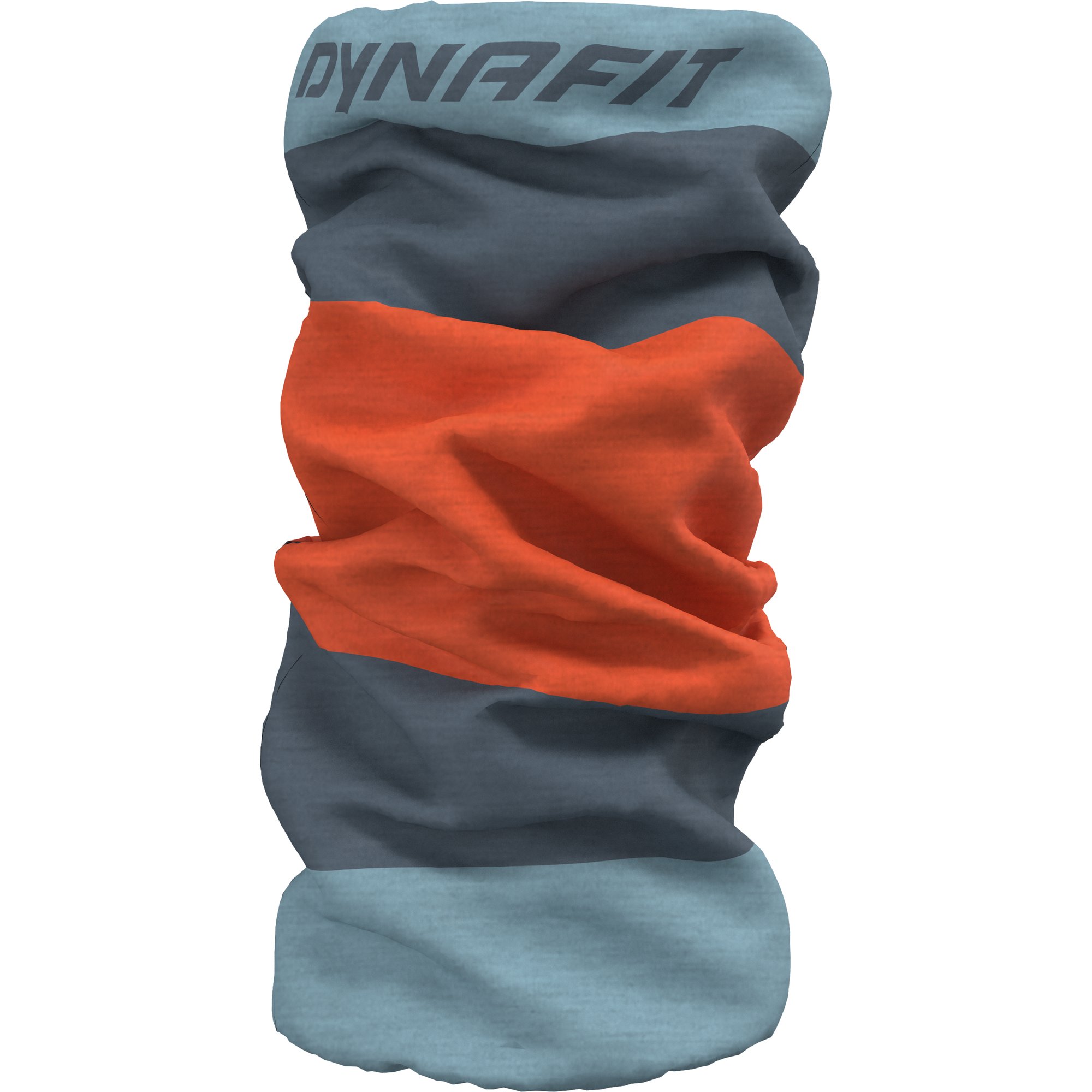 Nákrčník Dynafit Light Merino alabama/smoke blue Barva: oranžová / černá, Velikost: UNI