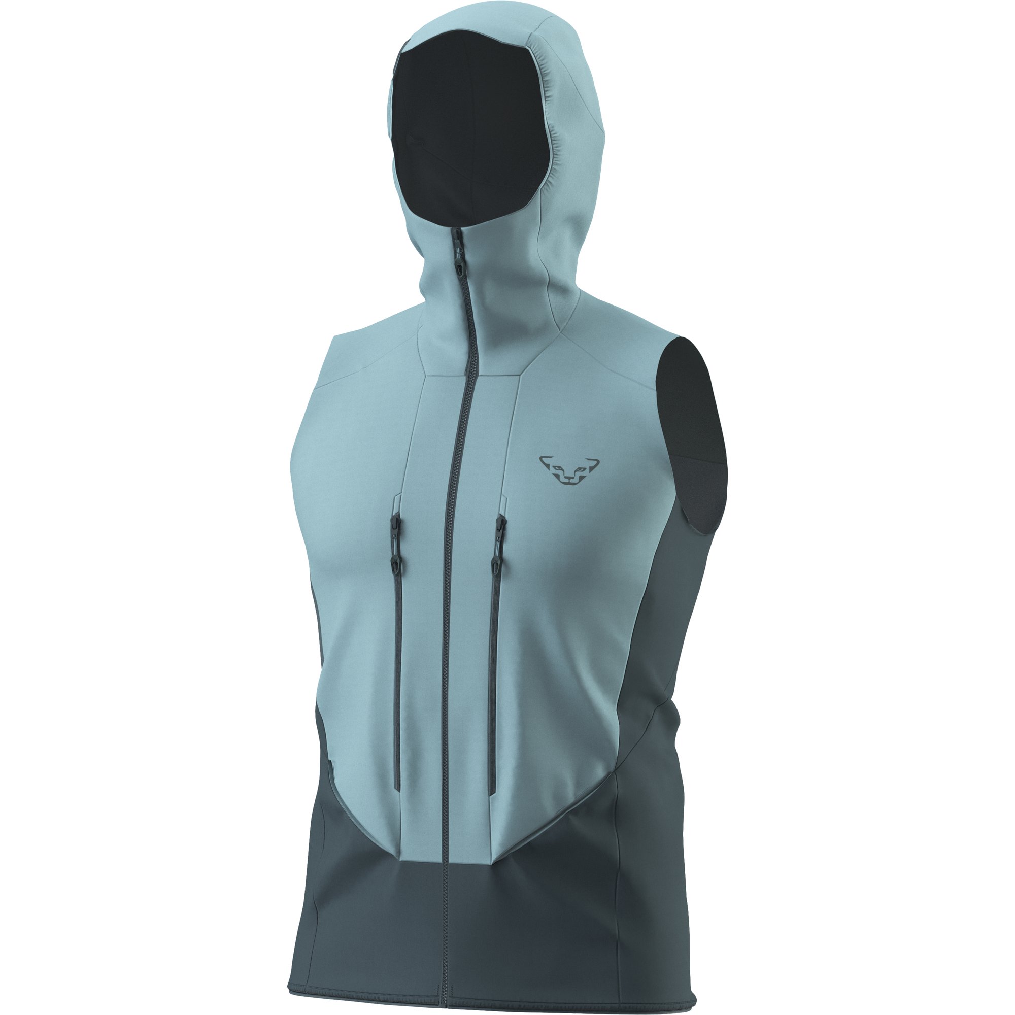 Vesta Dynafit Blacklight Softshell smoke blue/cinder Barva: modrá / černá, Velikost: XXL