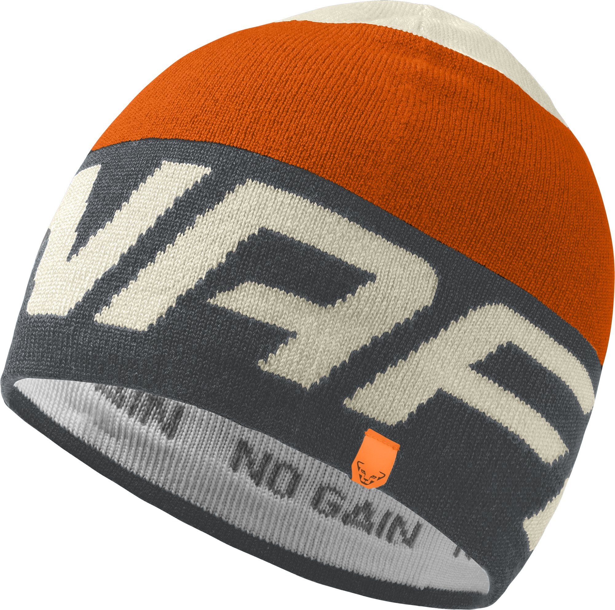 Čepice Dynafit Radical Beanie cinder/ultra orange Barva: šedá / oranžová, Velikost: UNI