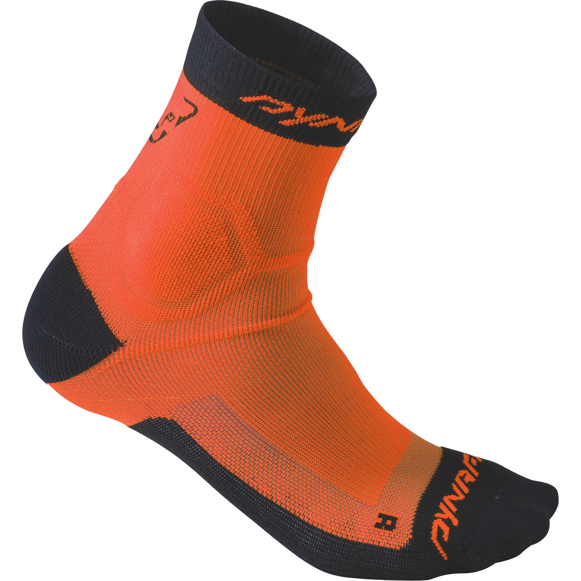 Ponožky Dynafit Alpine Short ultra orange/asphalt Barva: oranžová / šedá, Velikost: 35-38