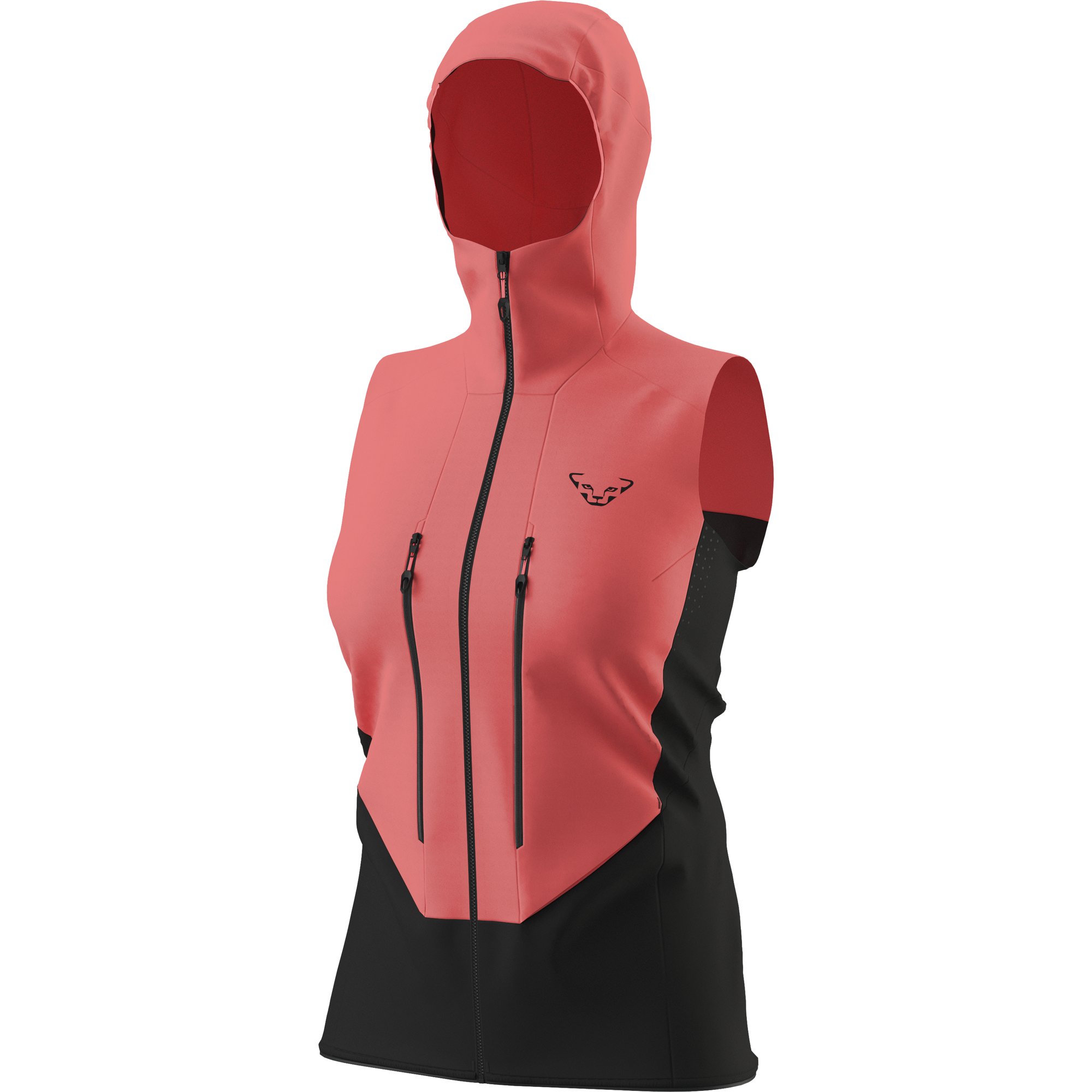 Vesta Dynafit Blacklight Softshell W cabana/black out Barva: korálová / černá, Velikost: XL