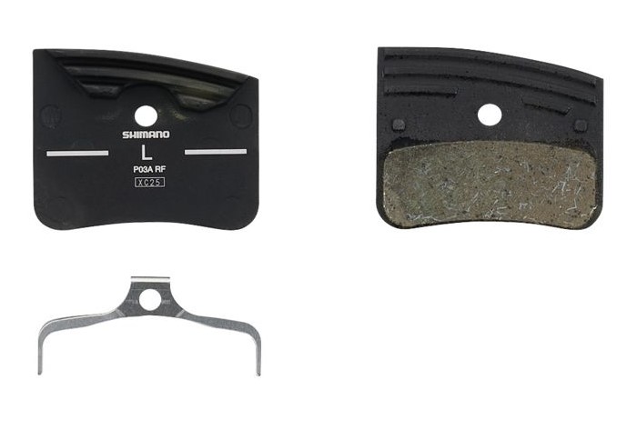 Brzdové destičky Shimano P03A-RF polymerové MTB