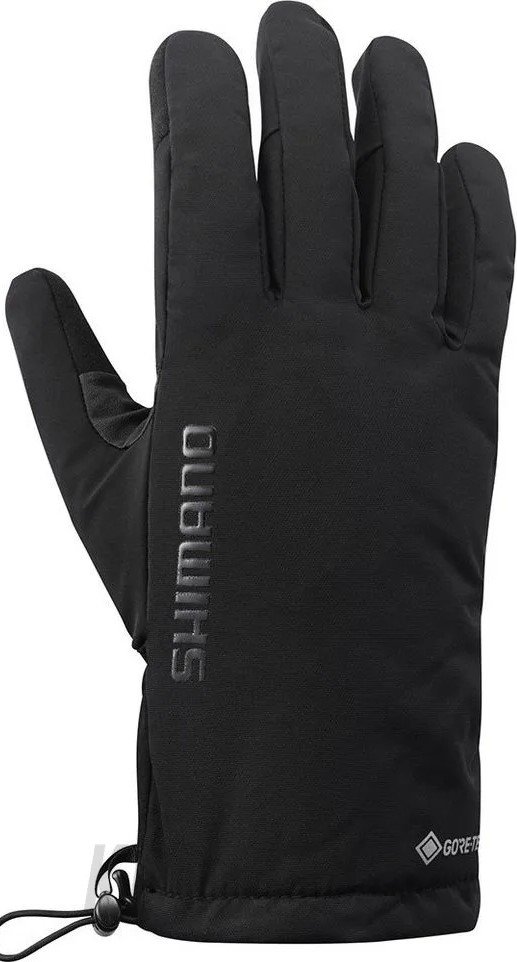 Rukavice Shimano Gore-tex Grip Primaloft Barva: černá, Velikost: M