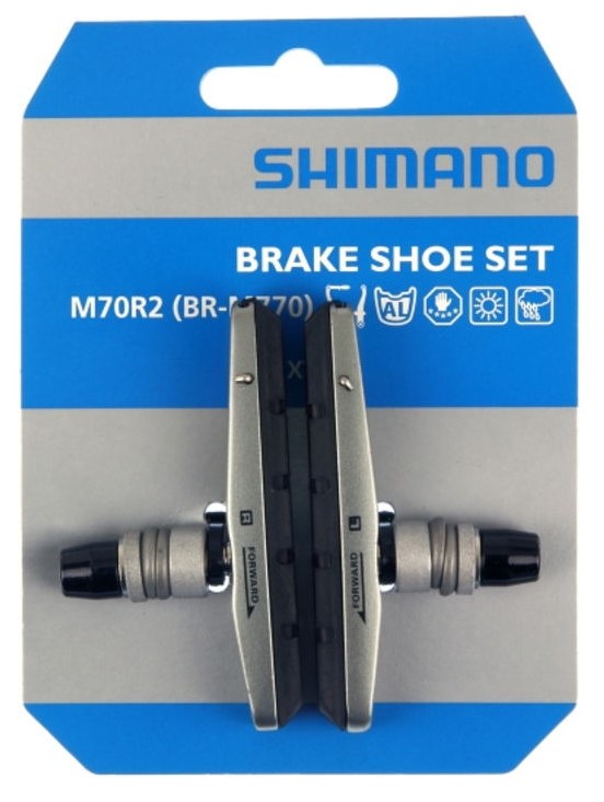 Brzdové špalky Shimano M70R2 (BR-M770)