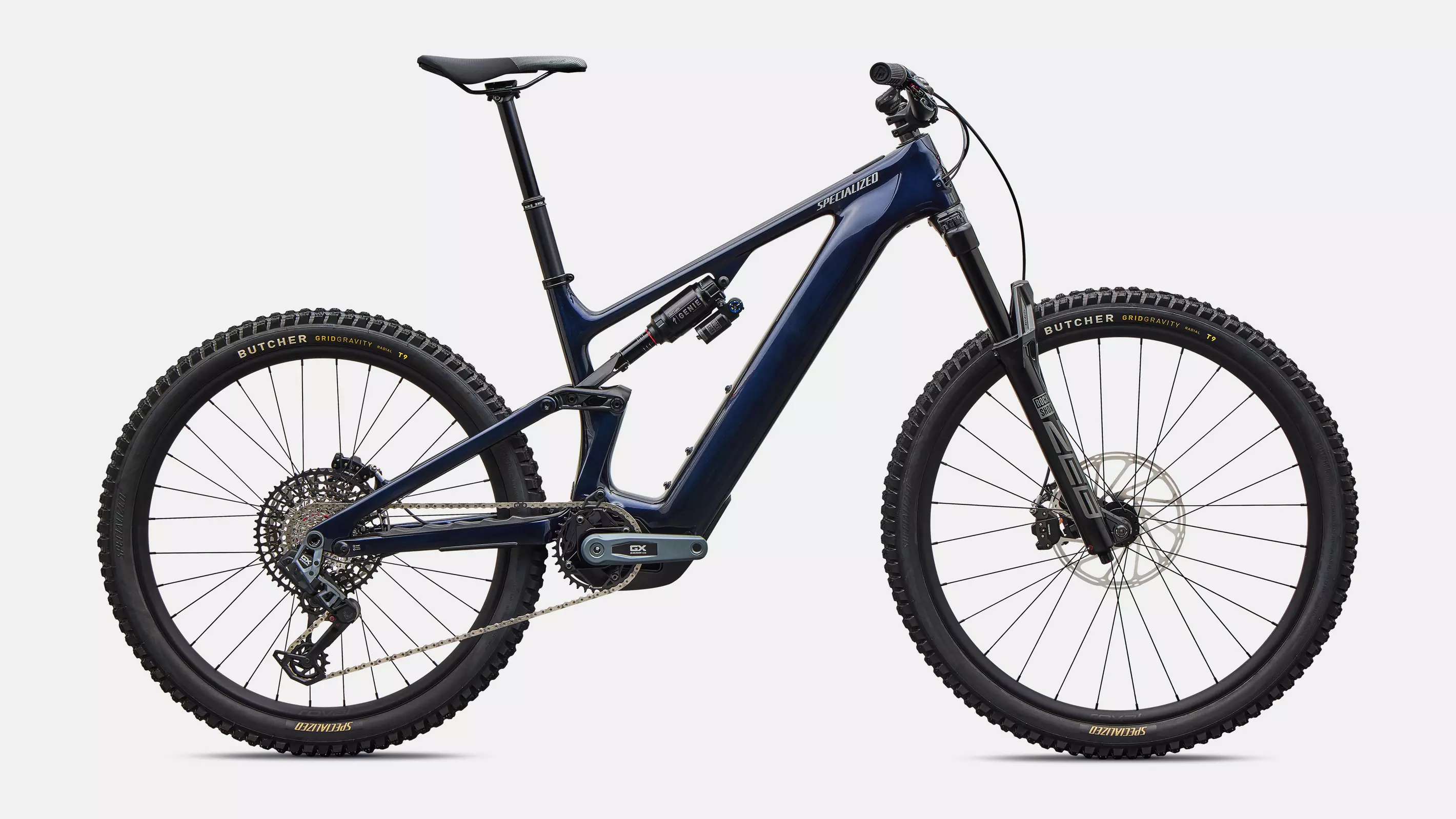 Specialized Turbo Levo 4 Expert Carbon Gloss Metallic Deep Marine / Silver Dust Barva: modrá, Velikost: S6