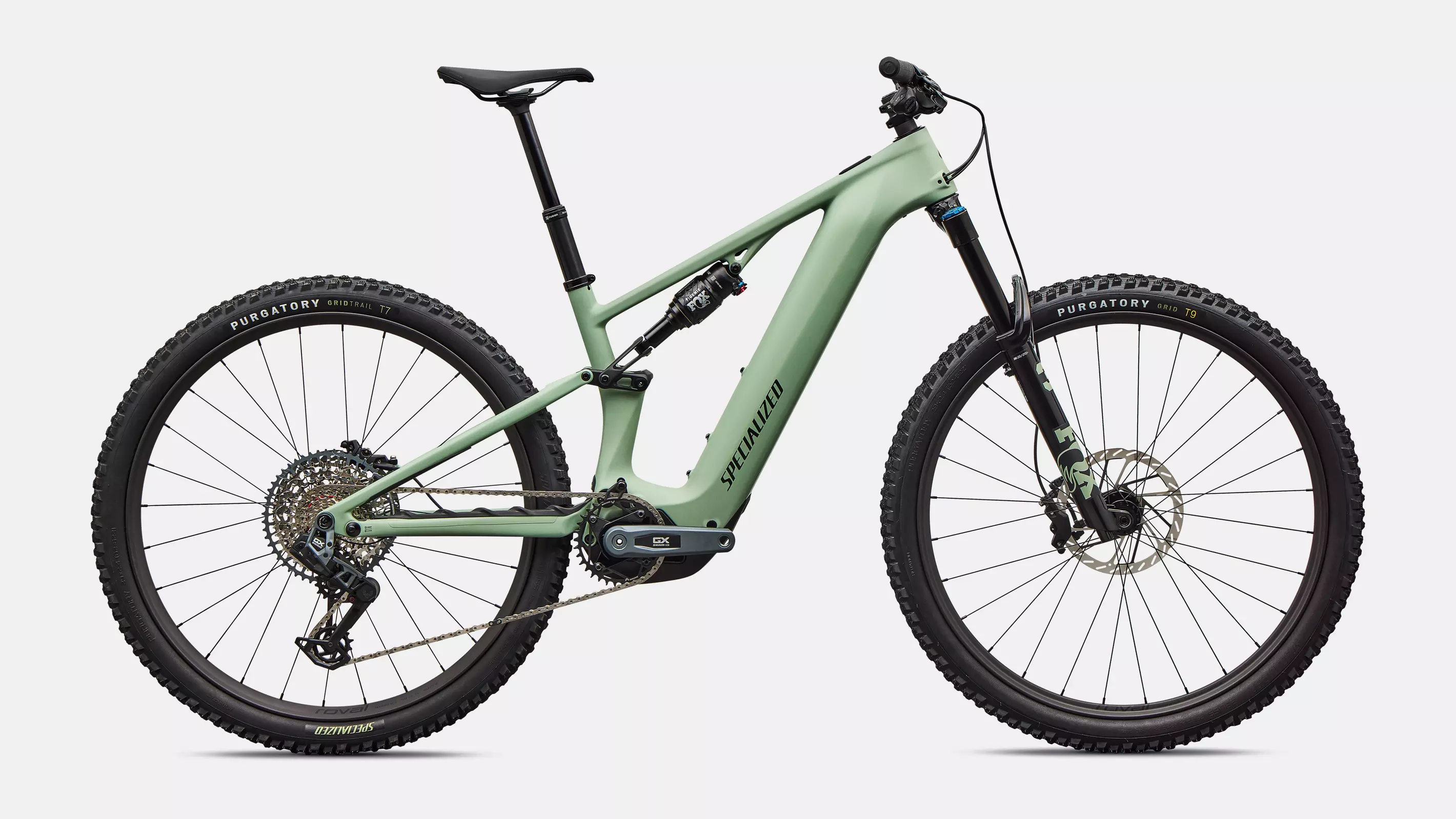 Specialized Turbo Levo R 4 Expert Satin Pistachio / Dark Moss Green Barva: světle zelená, Velikost: S4