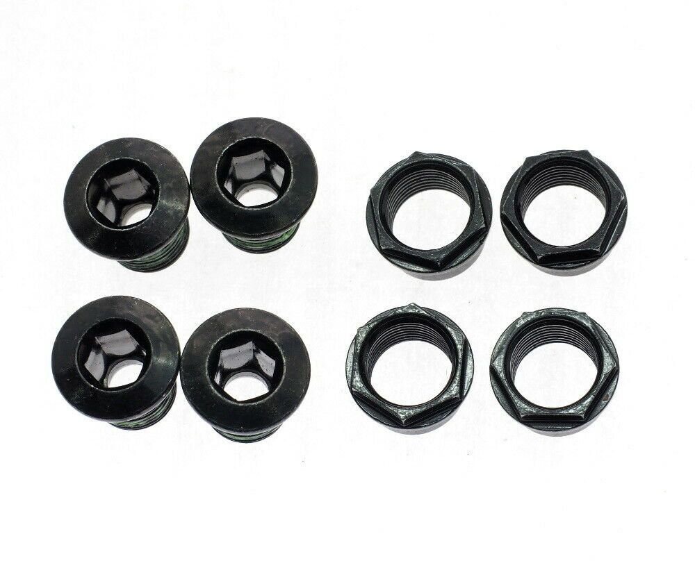 Šrouby SRAM chainring bolt Kit 4 steel blk Long E-mtb