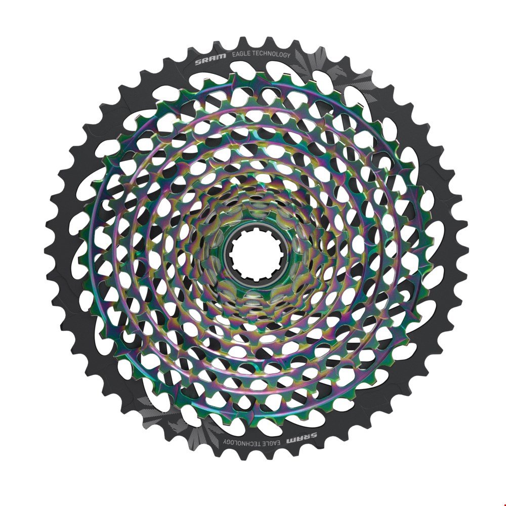 Kazeta SRAM XG-1299 Eagle 10-50z, 12 rychl., Rainbow Počet zubů: 10-50z