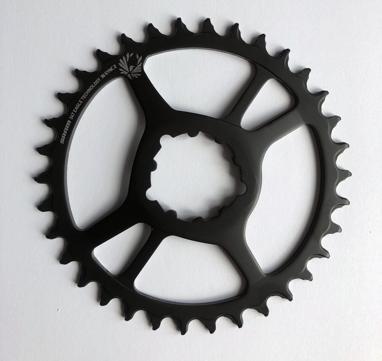 Převodník SRAM X-SYNC 2 Steel Direct Mount 6mm Offset Eagle Black, ocelový Počet zubů: 34 zubů