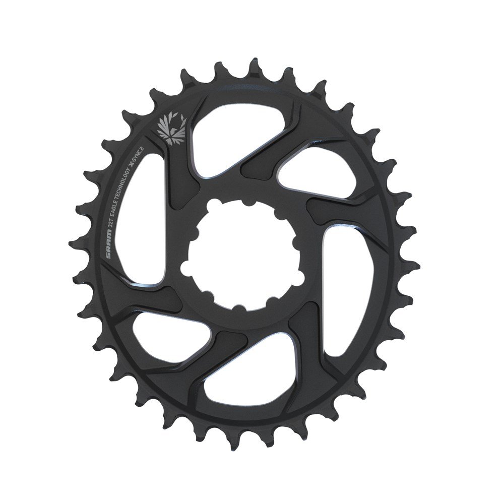 Sram Převodník X-SYNC 2 Oval 32z Direct Mount 3mm Offset Boost Alum Eagle Black Počet zubů: 32 zubů