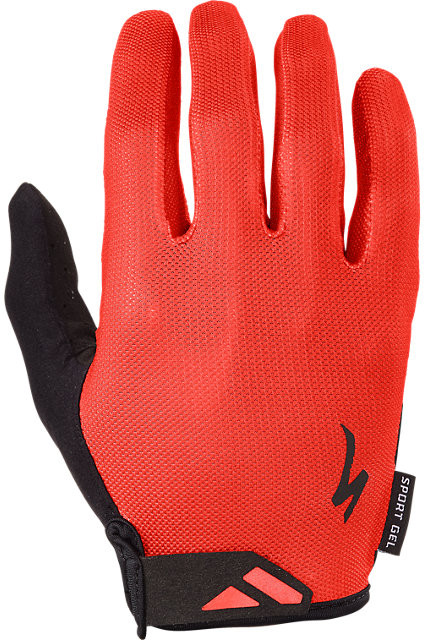 Rukavice Specialized BG Sport Gel LF red Barva: červená, Velikost: M