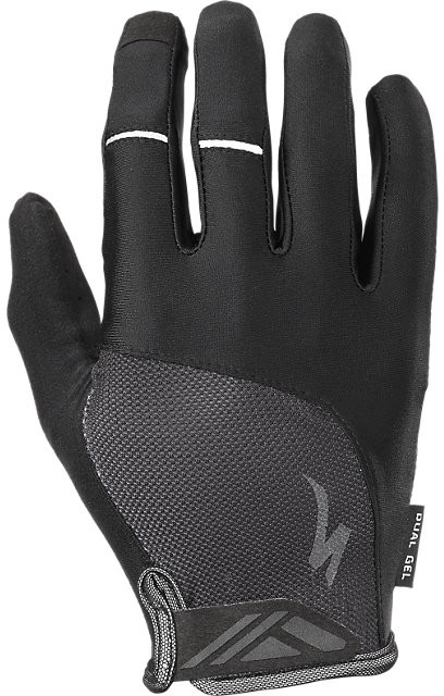 Rukavice Specialized BG Dual Gel LF black Barva: černá, Velikost: L