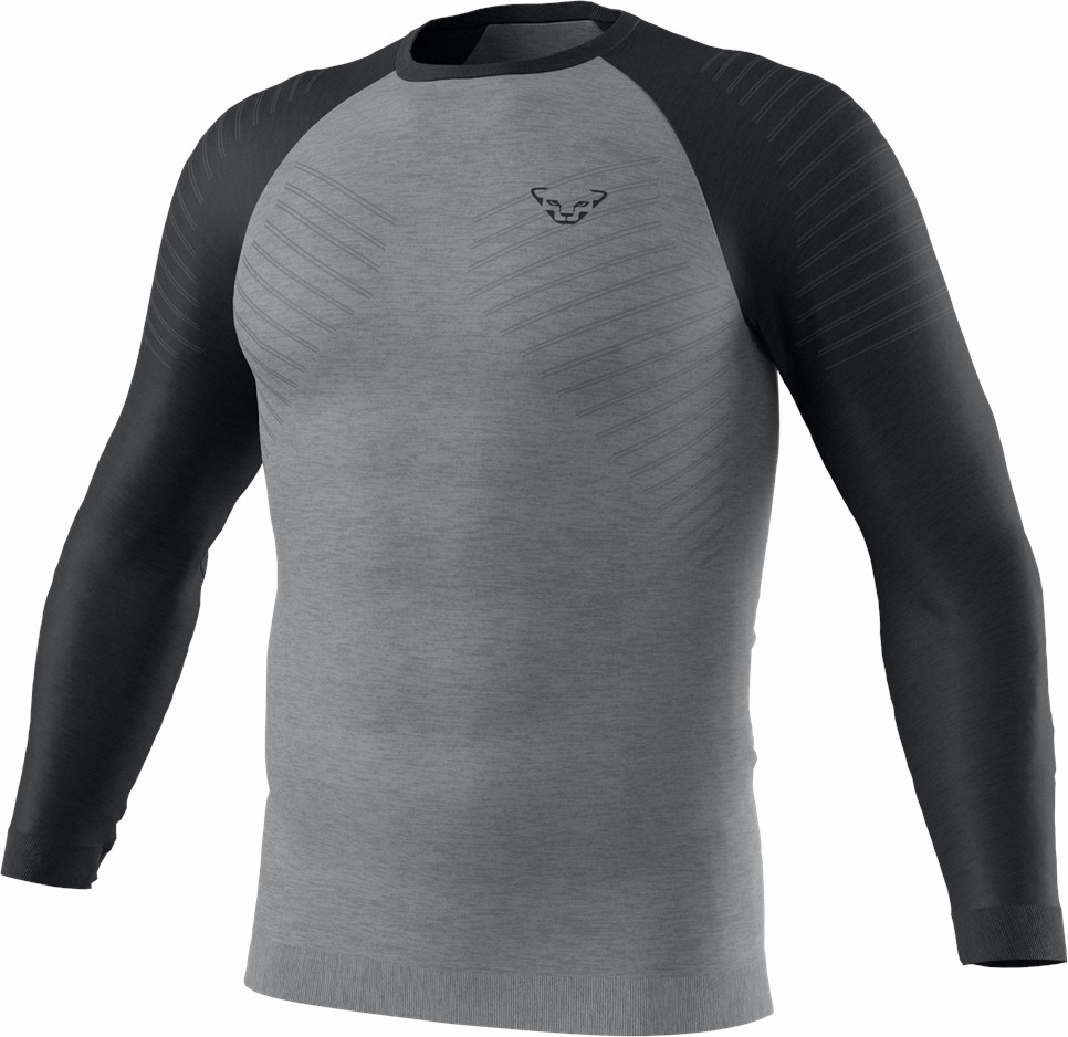 Triko Dynafit Tour Light Merino black out Barva: černá / šedá, Velikost: M