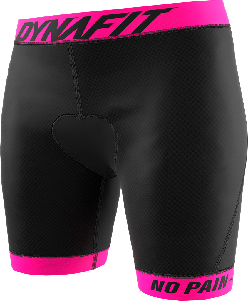 Vnitřní kalhoty Dynafit Ride Padded W black out/0912 Barva: černá / růžová, Velikost: M