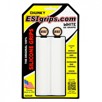 Gripy ESI Grips Chunky Classic 60grams Barva: bílá