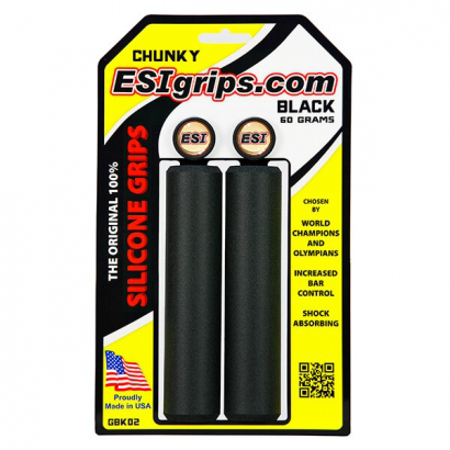 Gripy ESI Grips Chunky Classic 60grams Barva: černá