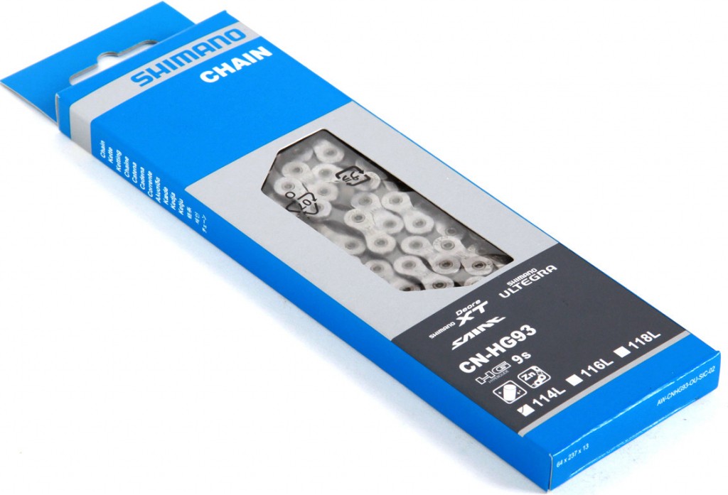 Řetěz Shimano CN-HG93 9s Počet článků: 116L