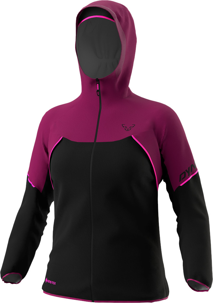 Bunda Dynafit Alpine GTX JKT W beet red Barva: černá / řepová, Velikost: S