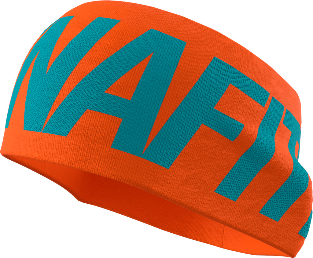 Čelenka Dynafit Light Logo Headband iowa Barva: oranžová / modrá, Velikost: UNI