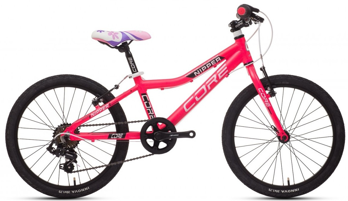 Dětské kolo Core Nipper 20" Revo-6 růžový mat