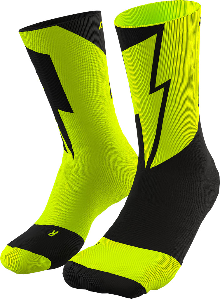 Ponožky Dynafit No Pain No Gain neon yellow/black out Barva: žlutá / černá, Velikost: 35-38