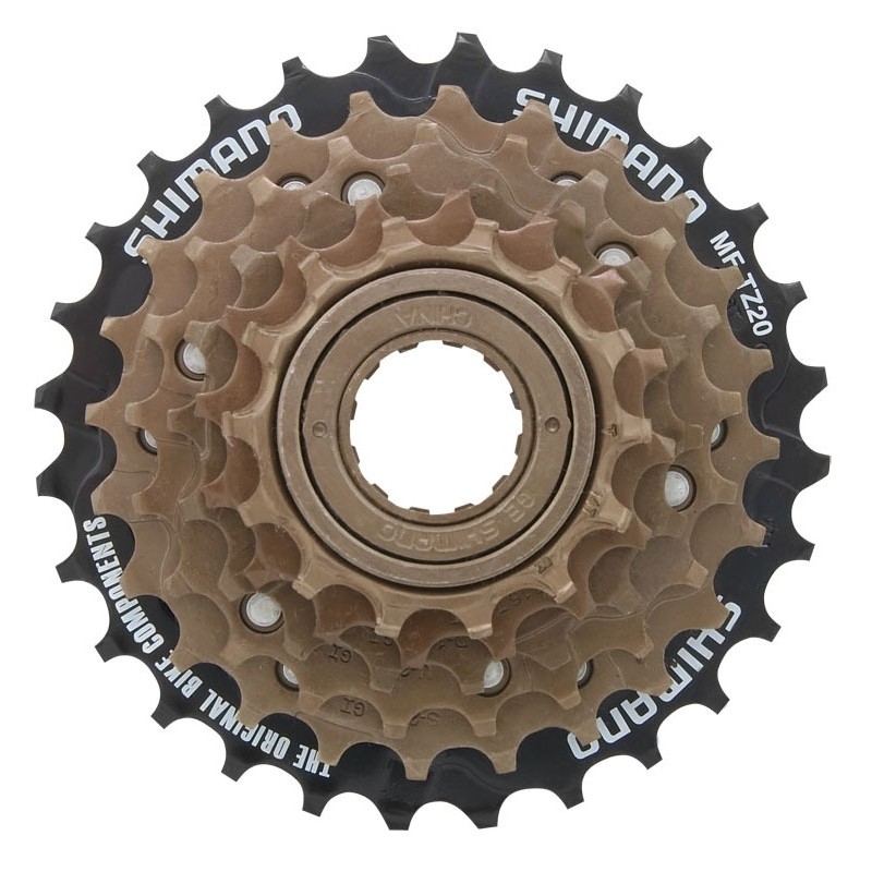 Vícekolečko Shimano Tourney MF-TZ500 6s Barva: černá, Počet zubů: 14-28 z, Doplňující informace: bez obalu