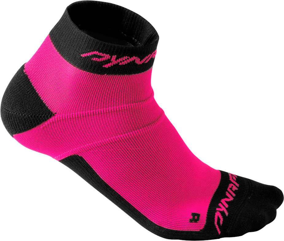 Ponožky Dynafit Vertical Mesh Footie pink glo Barva: růžová, Velikost: 35-38
