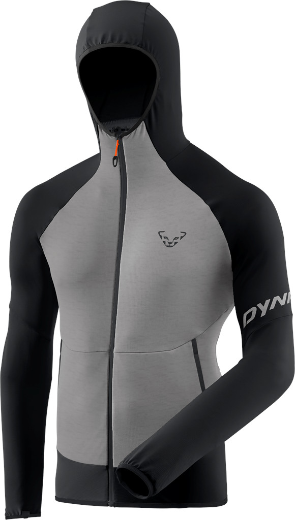 Mikina Dynafit Transalper Light PTC Hoody black out Barva: černá / šedá, Velikost: XXL