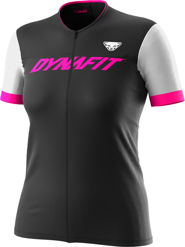 Dres Dynafit Ride W S/S FZ TEE black out/nimbus Barva: černá, Velikost: M