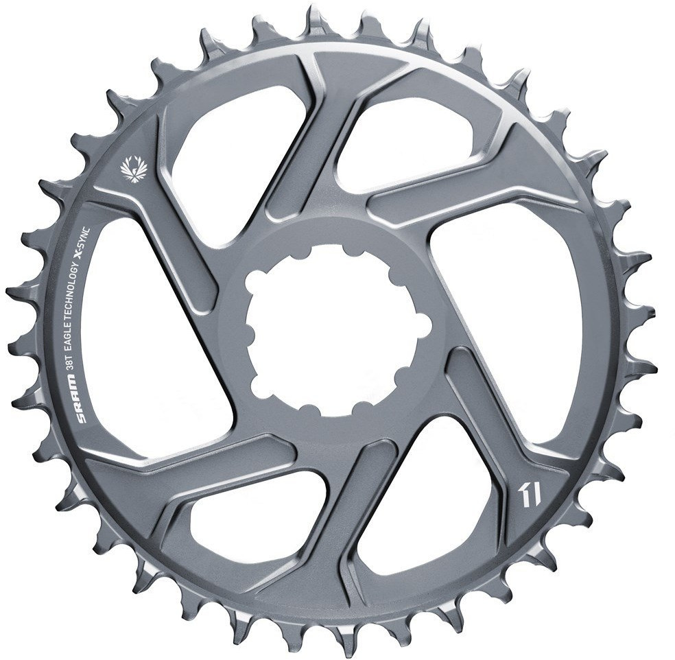 Převodník SRAM X-SYNC 2 Steel Direct Mount 3mm Offset Boost Polar Grey Počet zubů: 38 zubů