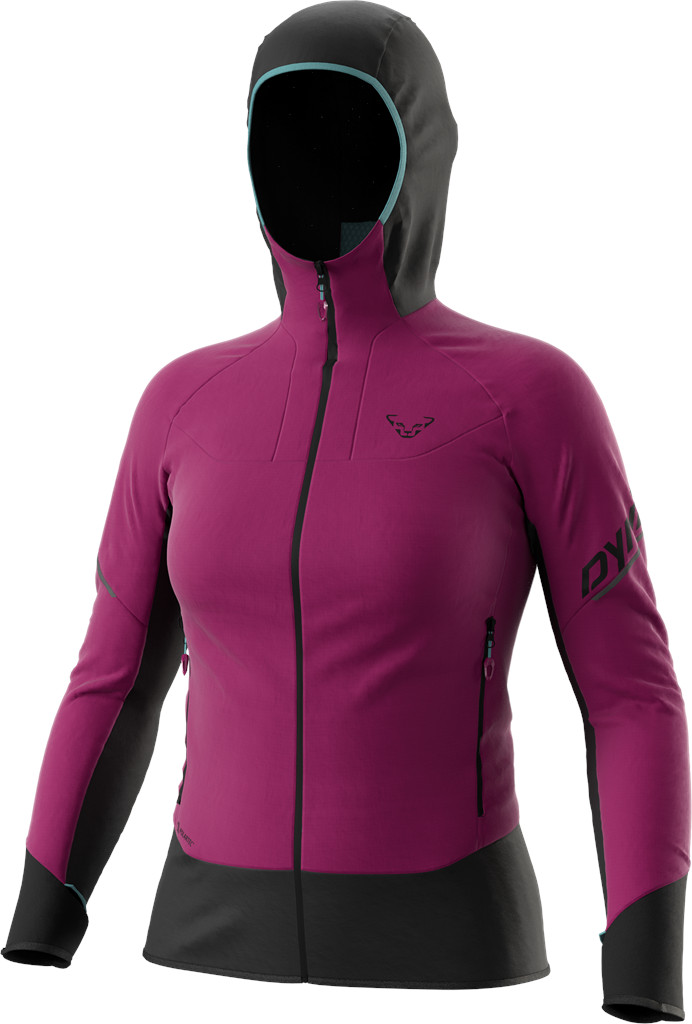 Bunda Dynafit Mezzalama PTC Alpha W beet red Barva: řepová / černá, Velikost: M