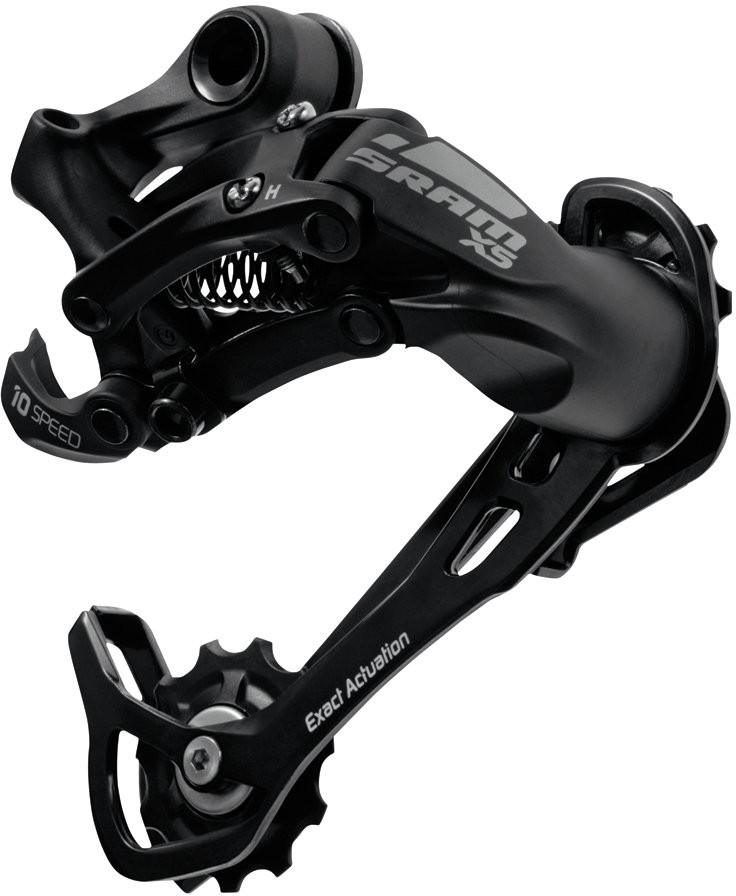 Přehazovačka Sram X-5 10ti rychlostní, střední vodítko hliníkové, černá