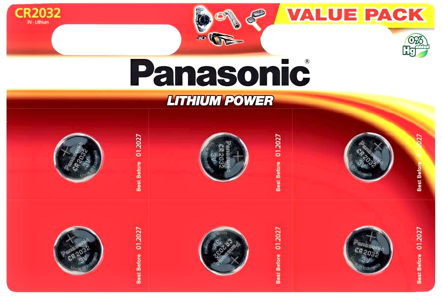Baterie Panasonic CR2032