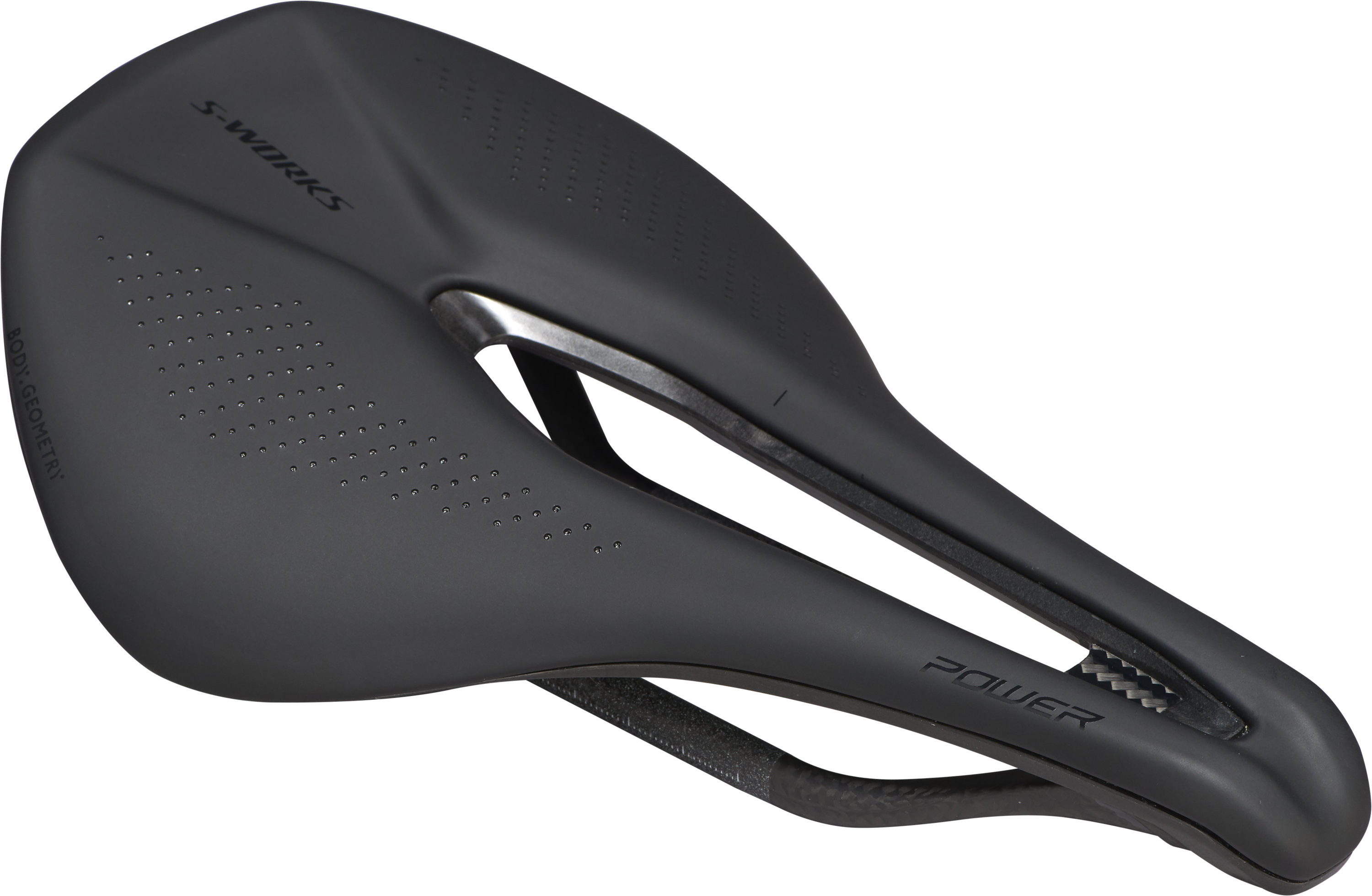 Specialized S-Works Power Carbon black Barva: černá, Šířka: 130 mm