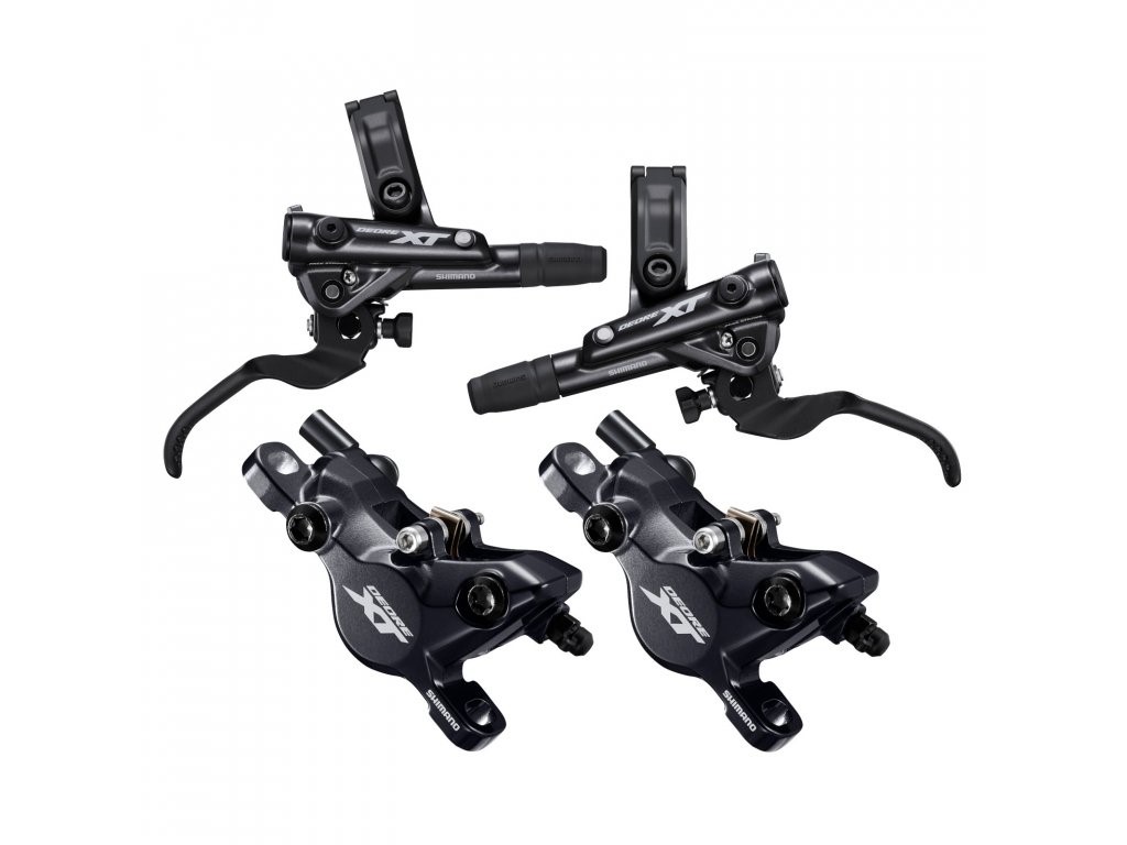 Sada brzd Shimano Deore XT BL-M8100 / BR-M8100 kovové s chladičem