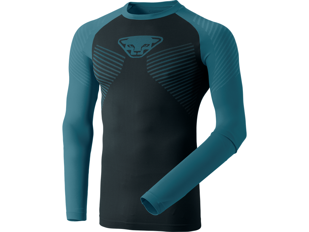 Triko Dynafit Speed Dryarn LS Tee storm blue Barva: modrá, Velikost: S