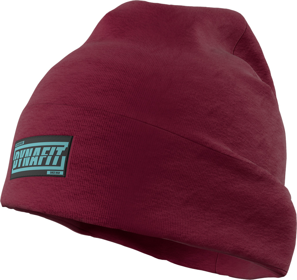 Čepice Dynafit Fold-Up Beanie beet red Barva: řepová, Velikost: UNI