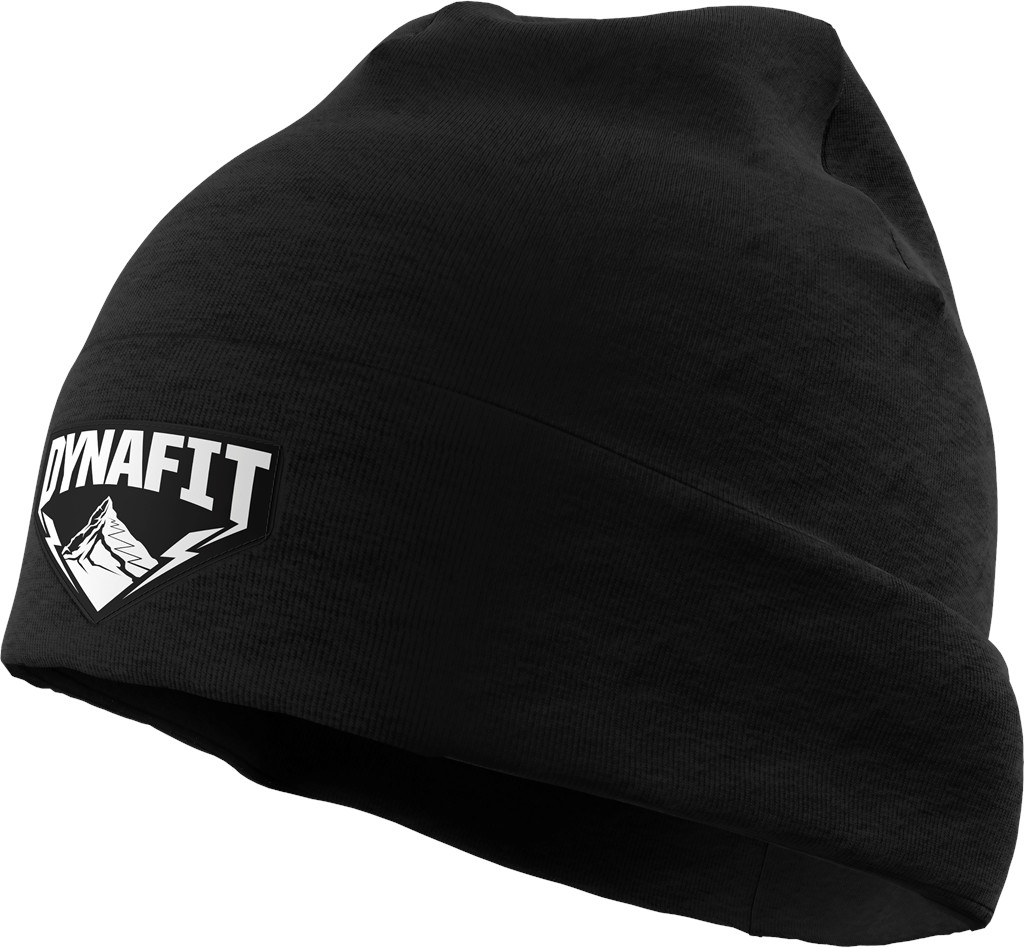Čepice Dynafit Fold-Up Beanie black out Barva: černá, Velikost: UNI