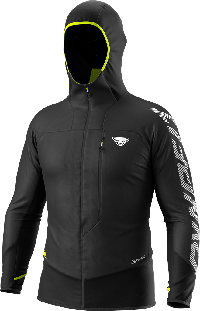 Bunda Dynafit DNA PTC Alpha black out/neon yellow Barva: černá, Velikost: L