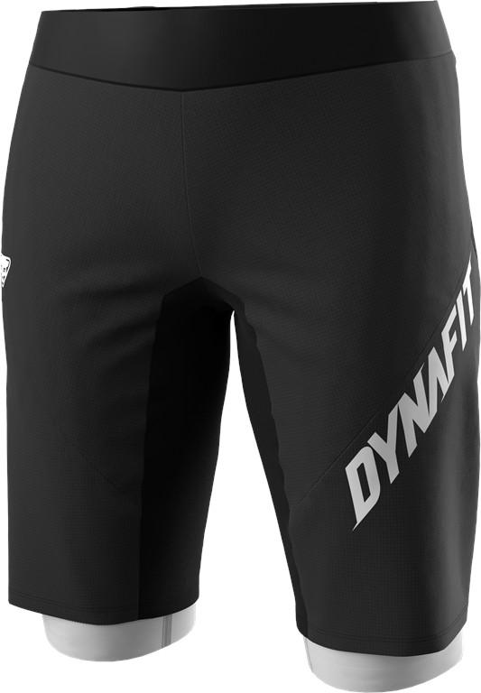Kraťasy Dynafit Ride Light 2v1 W black out nimbus Barva: černá, Velikost: S