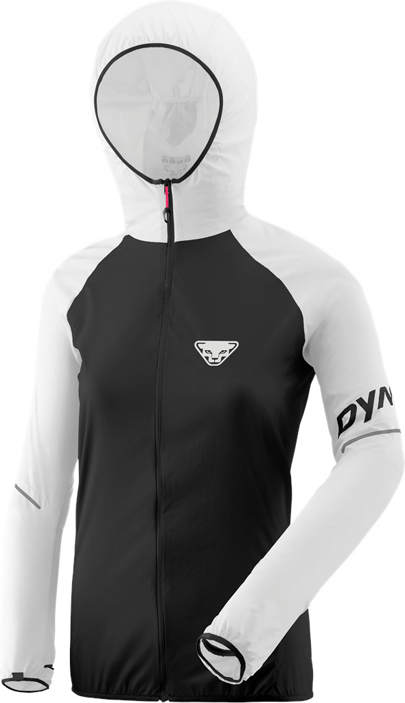 Bunda Dynafit Alpine Wind 2 W nimbus Barva: černá / bílá, Velikost: M