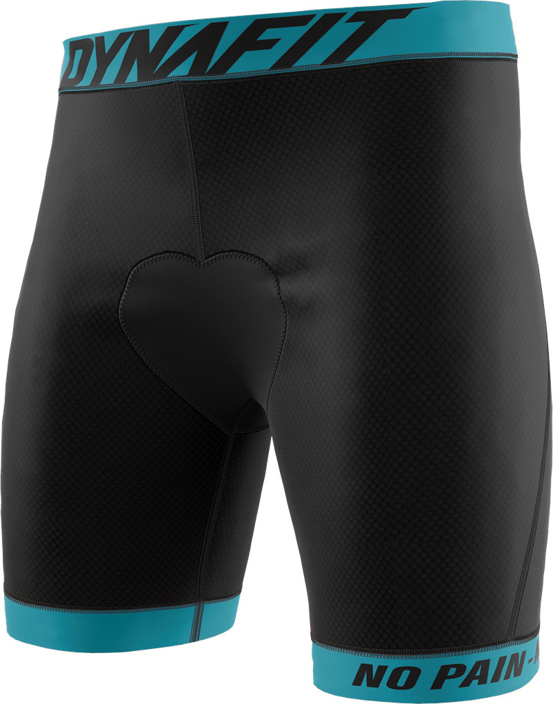 Vnitřní kalhoty Dynafit Ride Padded black out/0913 Barva: černá / modrá, Velikost: XL