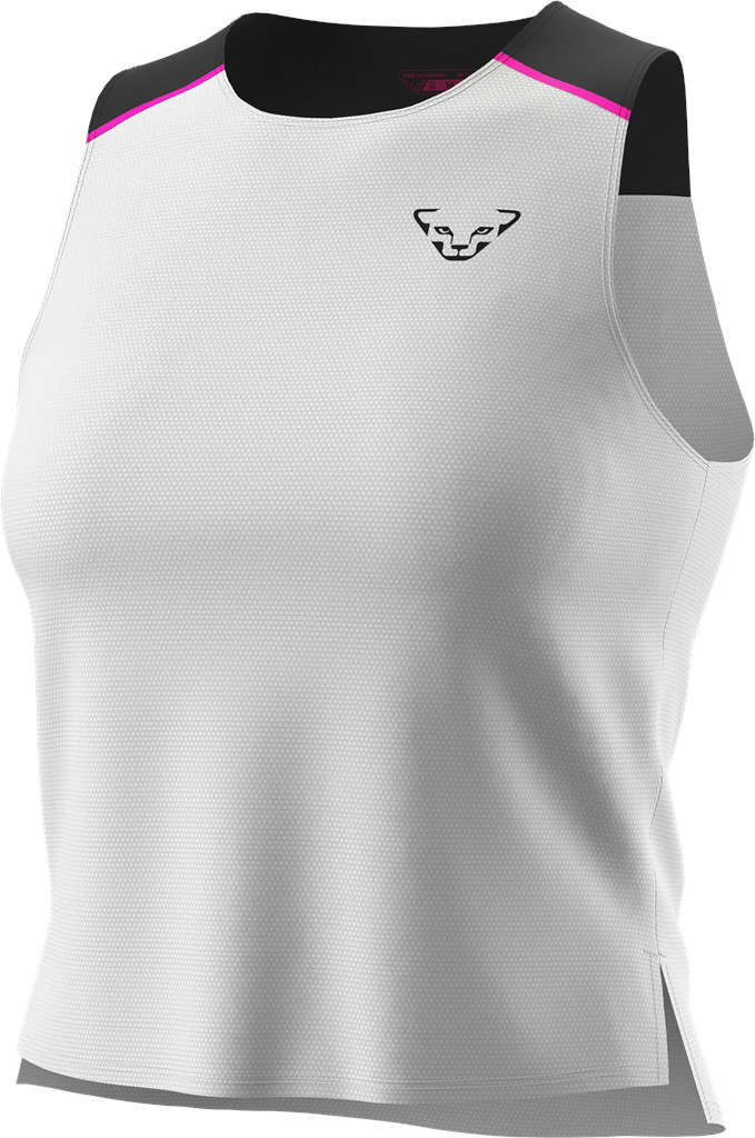 Tílko Dynafit Sky Crop Top W nimbus Barva: bílá, Velikost: M