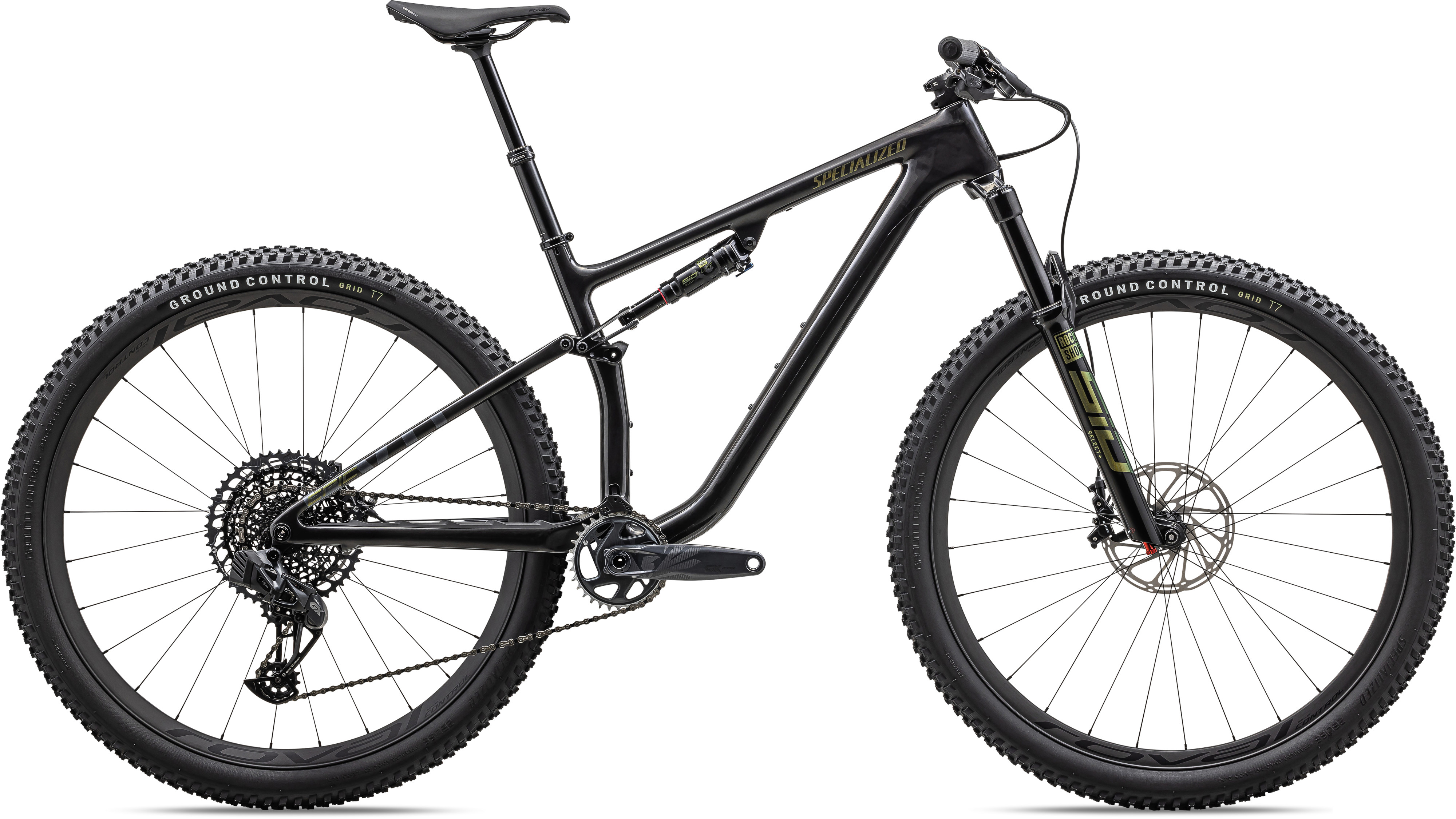 Specialized Epic Evo Expert gloss carbon/gold ghost pearl/pearl Barva: černá, Velikost: L