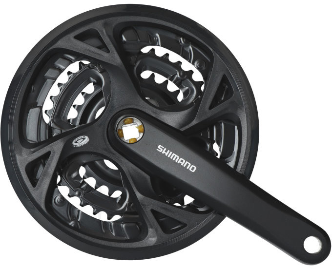Kliky Shimano Acera FC-M371 Barva: černá, Délka: 175 mm, Počet zubů: 48x36x26z